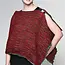 Apeksha Silk & Wool Wrap - Burgundy