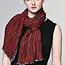 Apeksha Silk & Wool Wrap - Burgundy