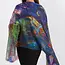 Leela Lotus Wool Shawl - Purple Multi
