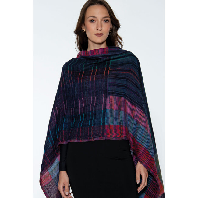 Kalya Wool & Cotton Shawl