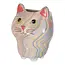 Cat Swirly Mini Ceramic Plant Pot