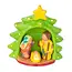 Ceramic Nativity Tree Ornament