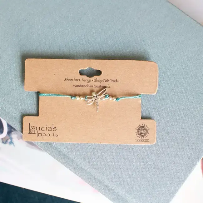 Dragonfly Charm String Bracelet