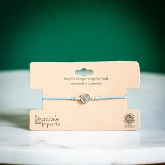 Guatemala Tree of Life String Charm Bracelet