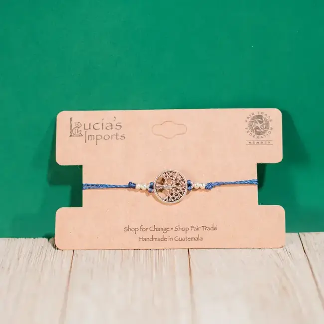 Tree of Life String Charm Bracelet