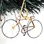 Recycled Wire Bike Ornament
