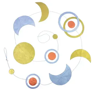 Nepal Moon Phase Eco-Paper Garland
