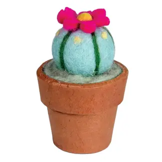 Nepal Small Felted Peyote Cactus