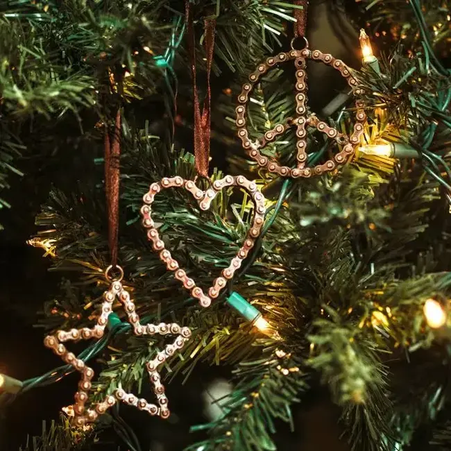 Bike Chain Ornament