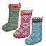 Kantha Stitch Stocking