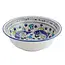 Blue Fish Deep Ceramic Bowl 10"