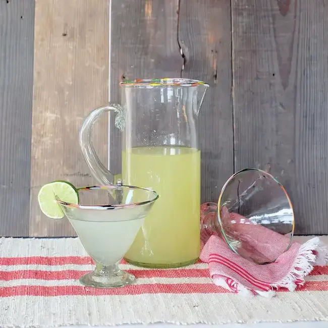 Multi Rim Margarita Glass