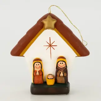 Peru Hanging Cabin Nativity Scene