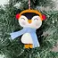Happy Penguin Felt Ornament
