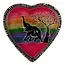 Soapstone Heart Bowl - Rainbow Elephant & Acacia