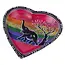 Soapstone Heart Bowl - Rainbow Elephant & Acacia