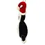 Tuxedo Santa Cat Felt Ornament