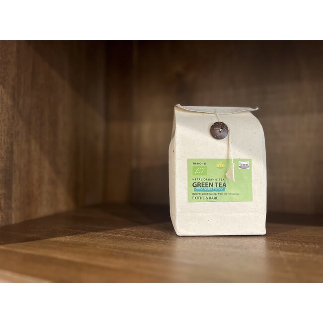 Organic Green Tea w/ Lemongrass in Lotka