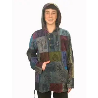 Nepal Enzo Hoodie - Blue