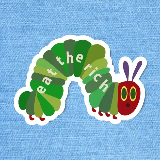 Eat the Rich Sticker