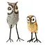 Jacaranda Wood Owl Sculpture - Small