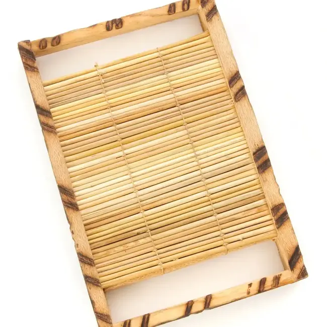 Burned Wood & Nile Grass Rain Maker Shaker - Small