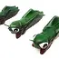 Green Wooden Chirping Cricket 4"