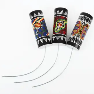 Indonesia Painted Thunder Maker Spring Drum