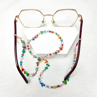 Guatemala Chunky Bead Eyeglass Holder