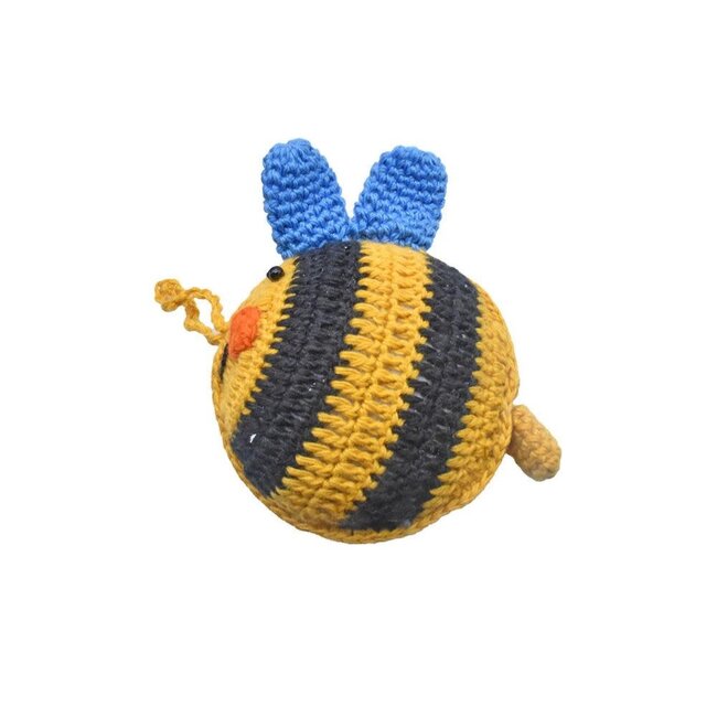 Crochet Tape Measure Bee