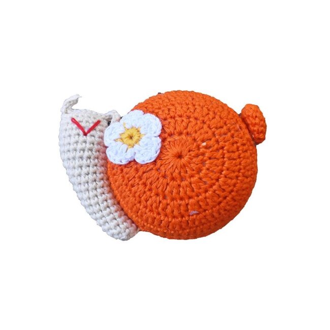 Crochet Tape Measure Snail