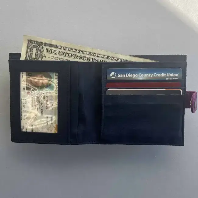 Square Canvas Wallet