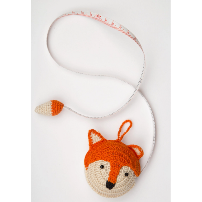 Crochet Tape Measure Fox