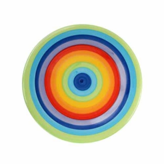 Rainbow Ceramic Plate