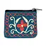 Embroidered Floral Coin Purse