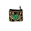 Embroidered Floral Coin Purse