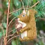 Red Squirrel Felt Ornament