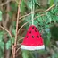 Watermelon Slice Felt Ornament