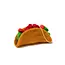 Felt Taco Ornament