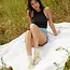 Conscious Step Ankle Socks that Plant Trees - Beige Lemons