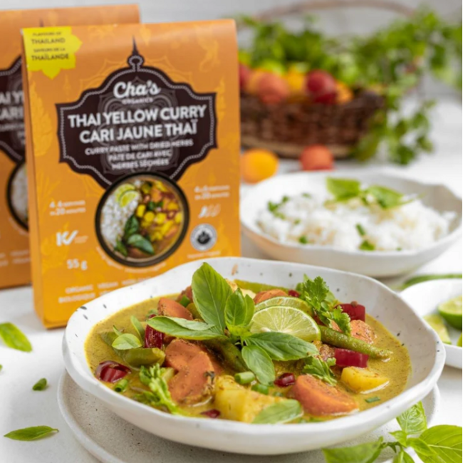 Cha's Organics Curry Paste 55g