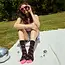 Conscious Step Crew Socks that Save LGBTQ Lives - Black Hearts