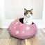 Cat Cave - Felt Pink Midnight Stars