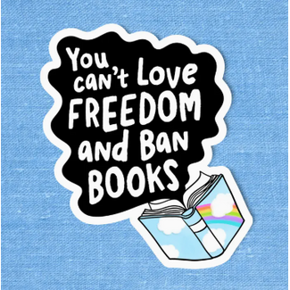 Canada Sticker - Banned Books & Freedom
