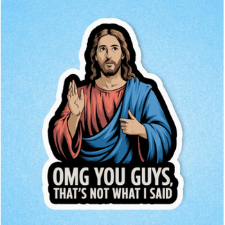 Canada Sticker - Disappointed Jesus