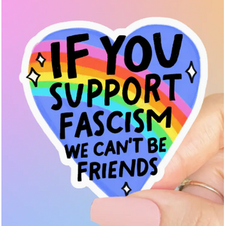 Canada Facists Are Not Your Friends Sticker