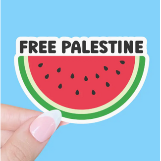Canada Free Palestine Sticker