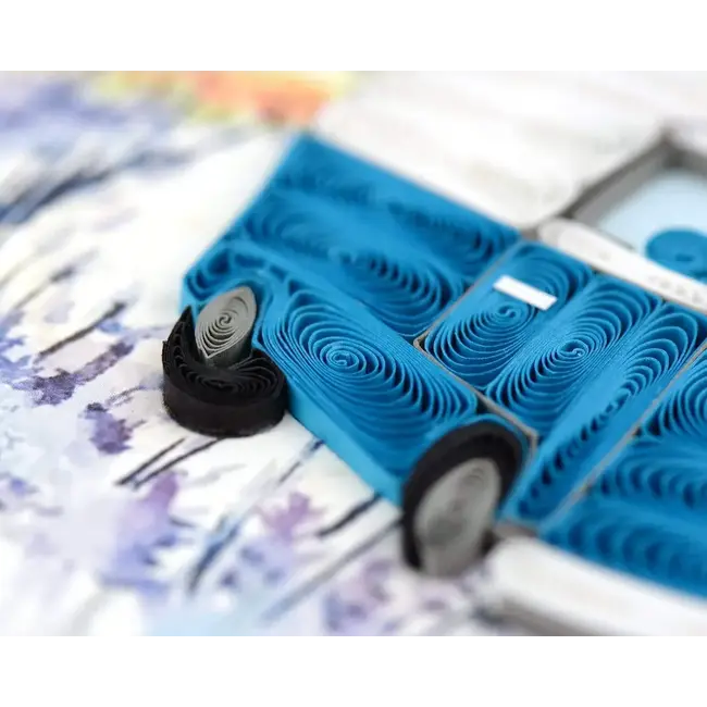 Quilled Card - Road Trip