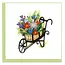 Quilling Card - Wheelbarrow Garden