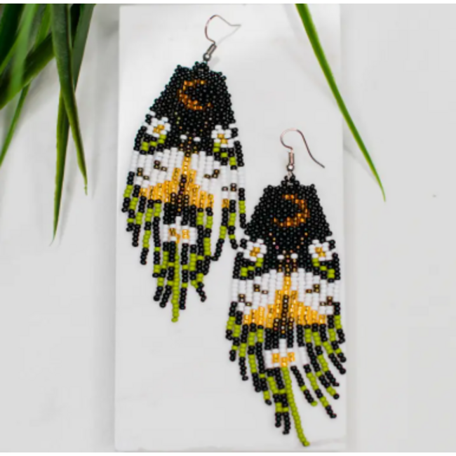 Moth Fringe Earrings